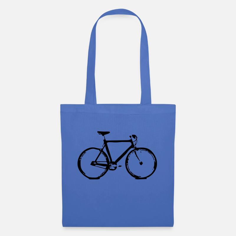 Fahrrad - Stoffbeutel - Hellblau