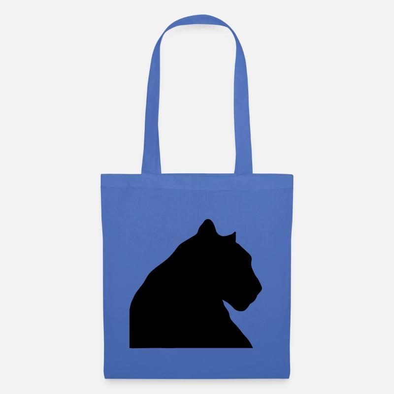 Panther - Stoffbeutel - Hellblau