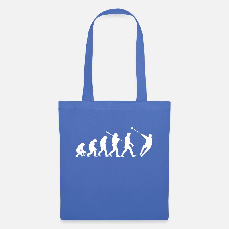 Hammerwerfer Evolution Hammerwurf | Geschenkidee - Stoffbeutel - Hellblau