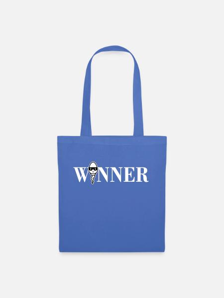 Winner Spermien - Stoffbeutel - Hellblau