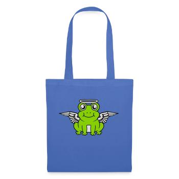 Halo Wings Frog Angel - Tote Bag - light blue - Front