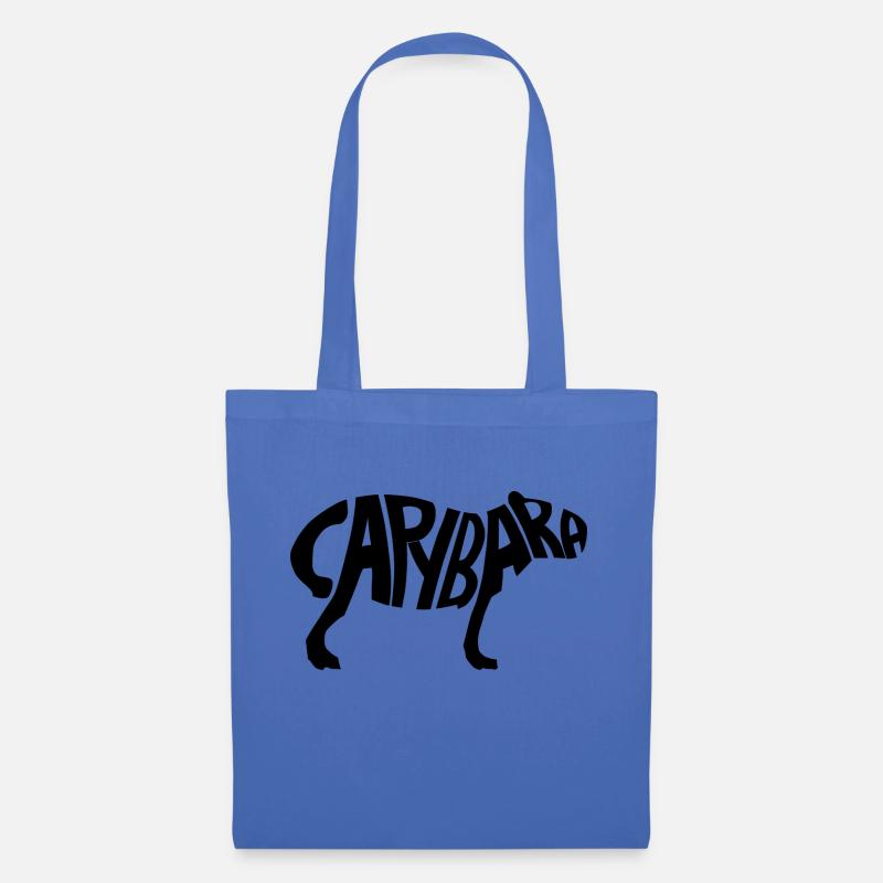 Capybara - Stoffbeutel - Hellblau