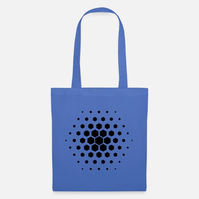 HexPulse - Stoffbeutel - Hellblau