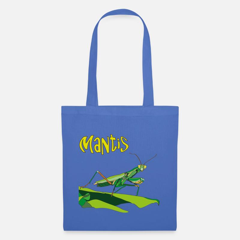 Praying mantis, Mantis - Tote Bag - light blue