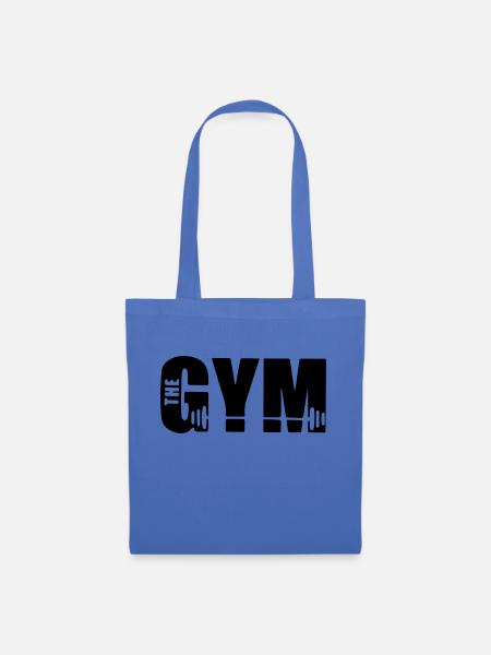 das Fitnessstudio - Stoffbeutel - Hellblau