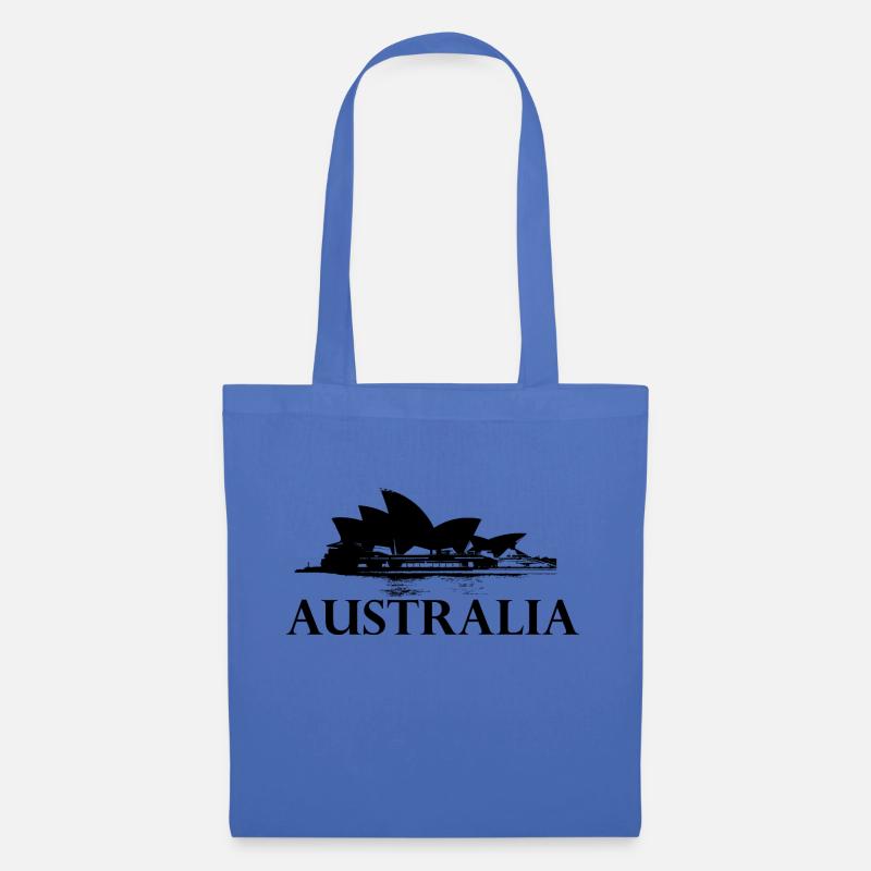 Australien - Opera House / Geschenk - Stoffbeutel - Hellblau