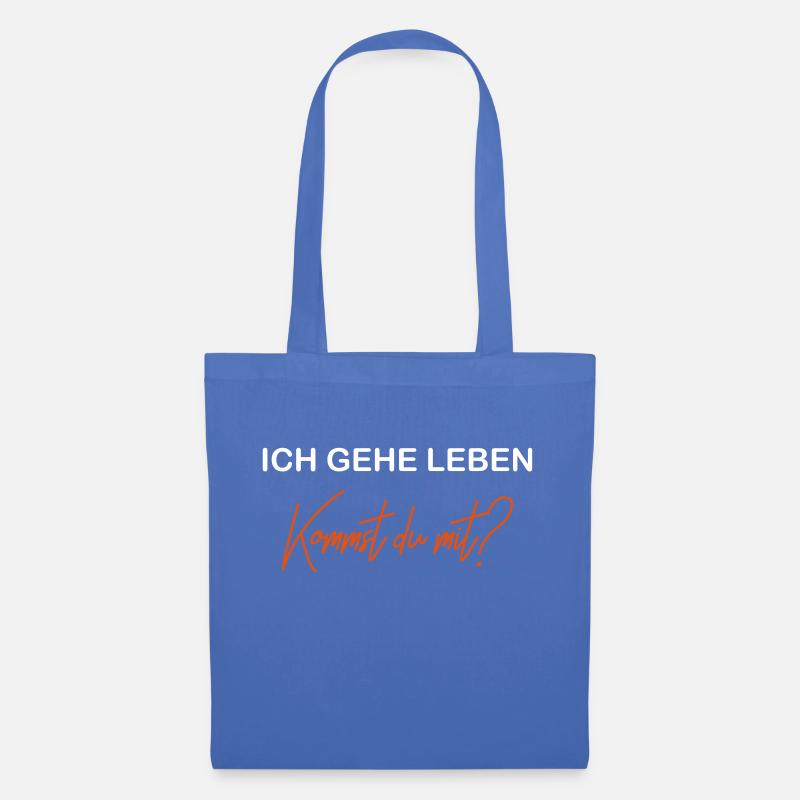Leben - Stoffbeutel - Hellblau