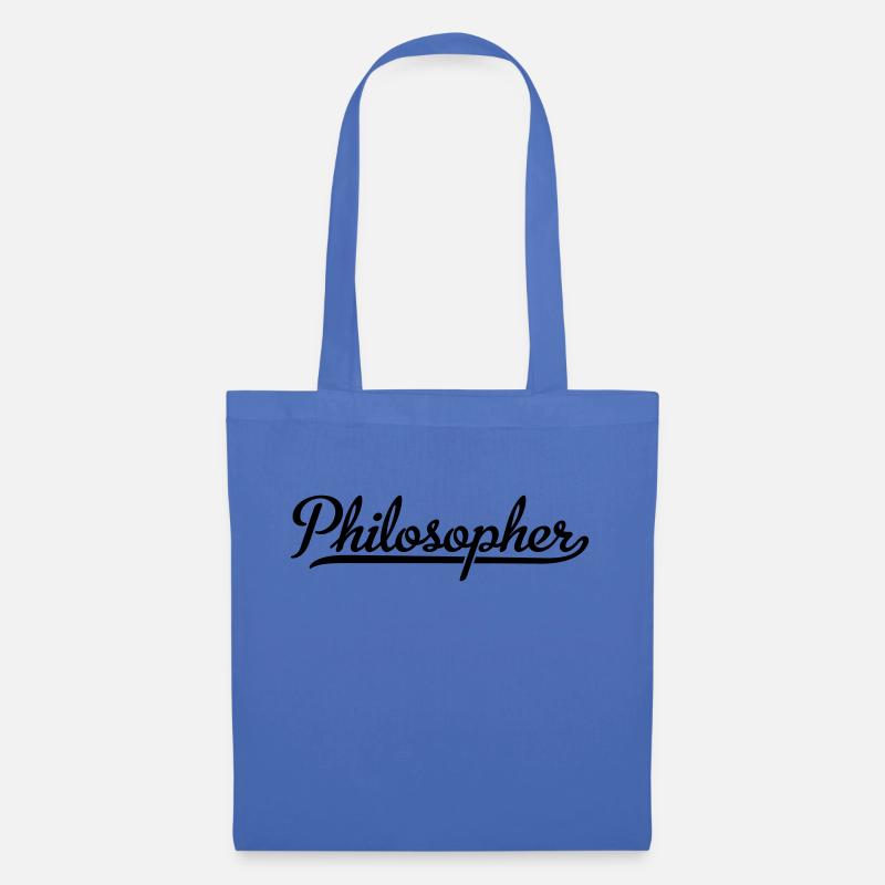 Philosoph - Stoffbeutel - Hellblau