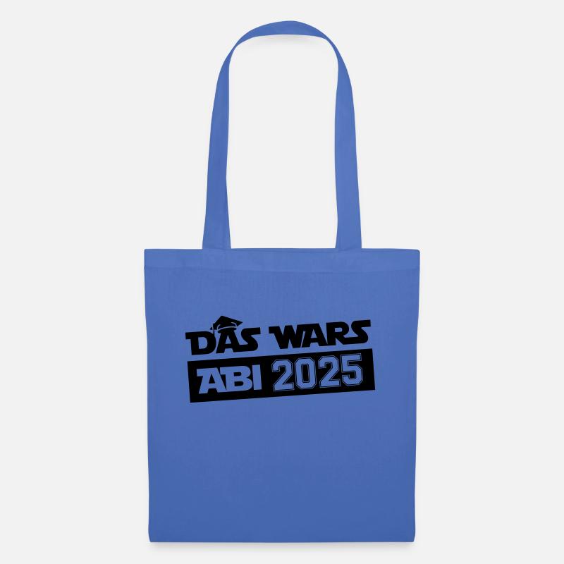 abi das wars 2025 - Stoffbeutel - Hellblau