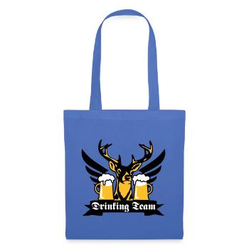 176 Super cerf drink team aile bière - Sac en tissu - bleu pâle - Devant