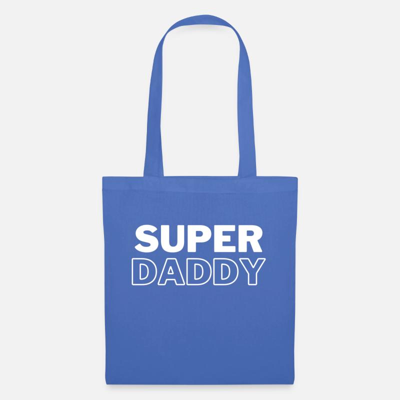 Super Daddy - Stoffbeutel - Hellblau