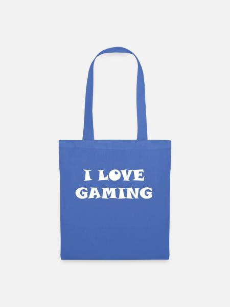 Game Gaming PC - Stoffbeutel - Hellblau