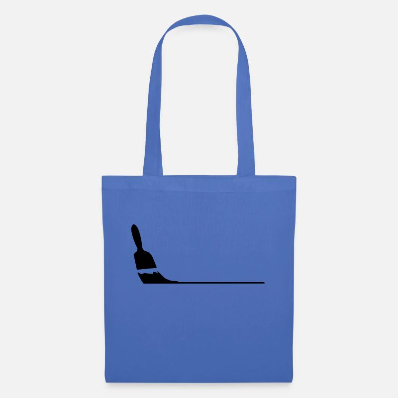 Pinsel - Stoffbeutel - Hellblau