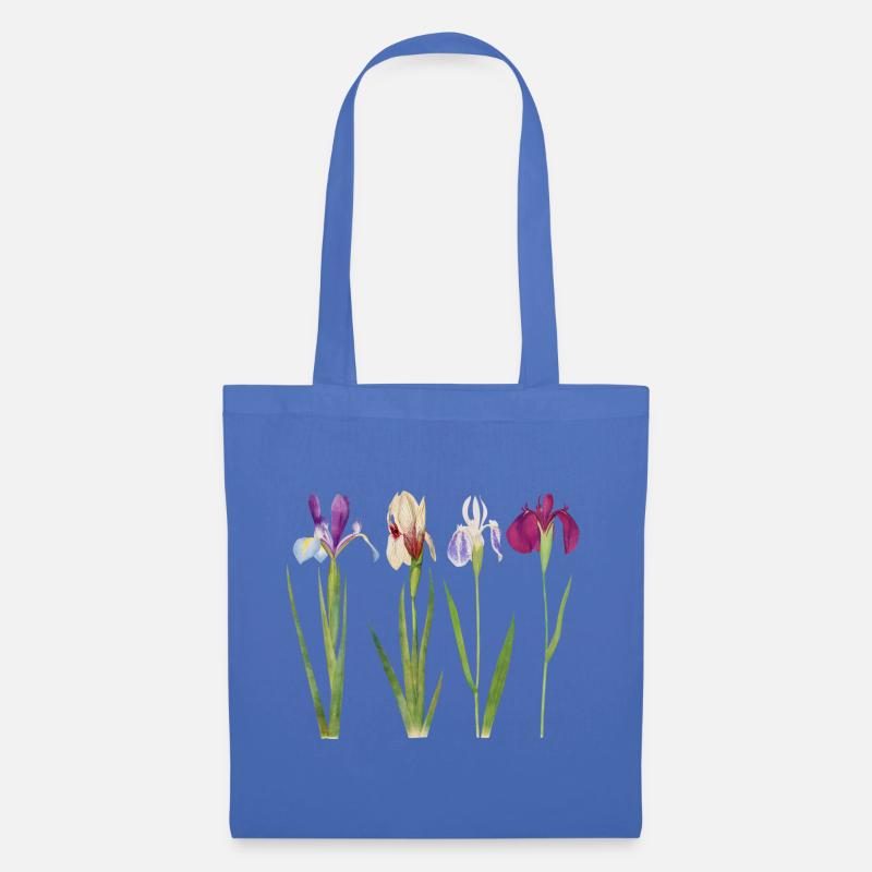 Iris - Stoffbeutel - Hellblau