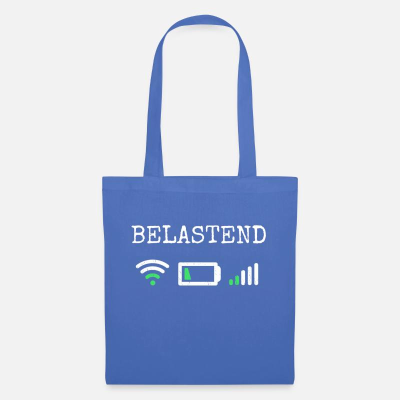 Stressful Funny Programmer Computer Gamer - Tote Bag - light blue