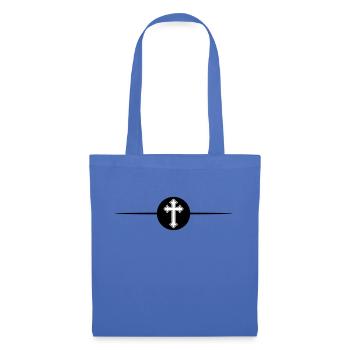 Cross Symbol Line - Tote Bag - light blue - Front