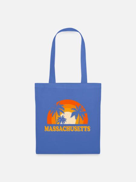 Massachusetts - Stoffbeutel - Hellblau