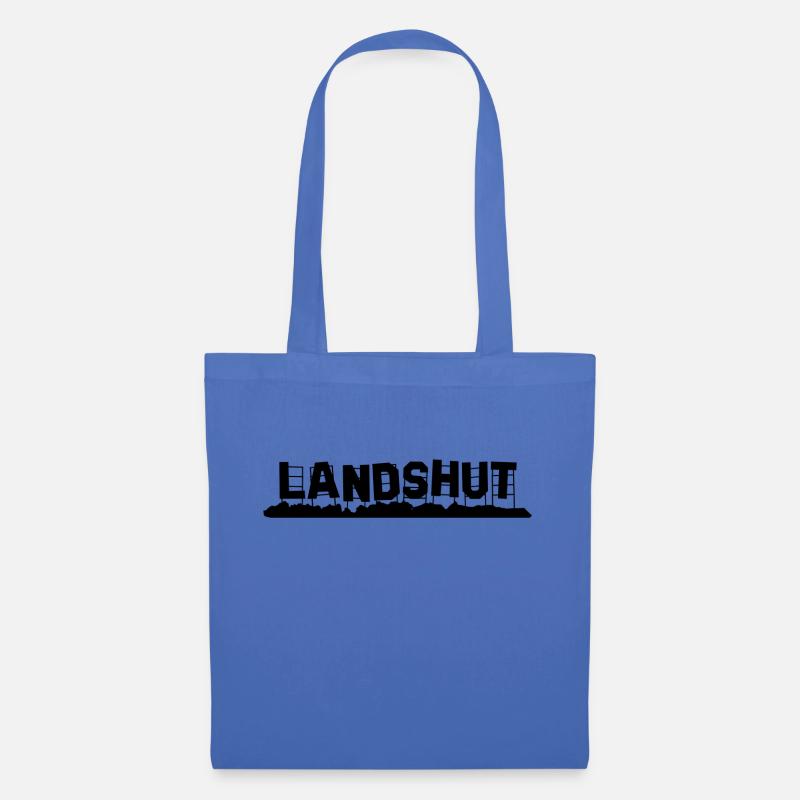 Landshut - Stoffbeutel - Hellblau