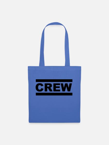 crew - Stoffbeutel - Hellblau