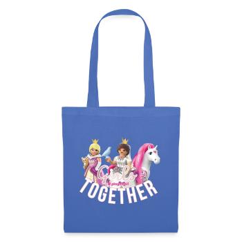 Playmobil Girls Together Princesses Et Licornes - Sac en tissu - bleu pâle - Devant