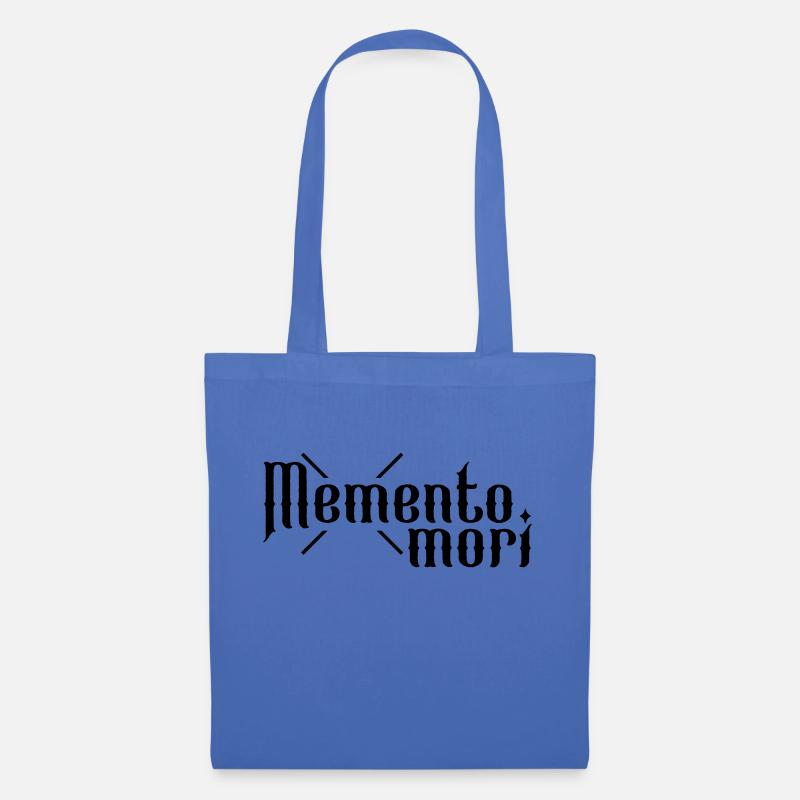 Memento Mori - Stoffbeutel - Hellblau