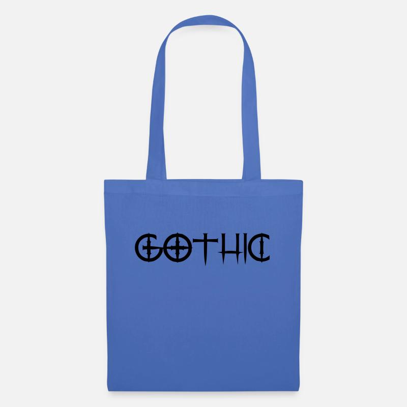 gothic - Sac en tissu - bleu pâle