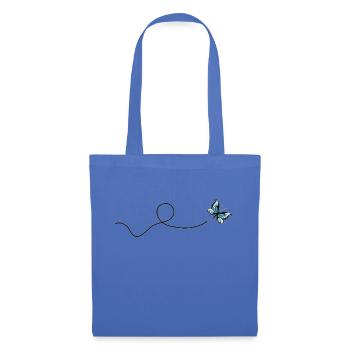 Schmetterling - Stoffbeutel - Hellblau - Vorne