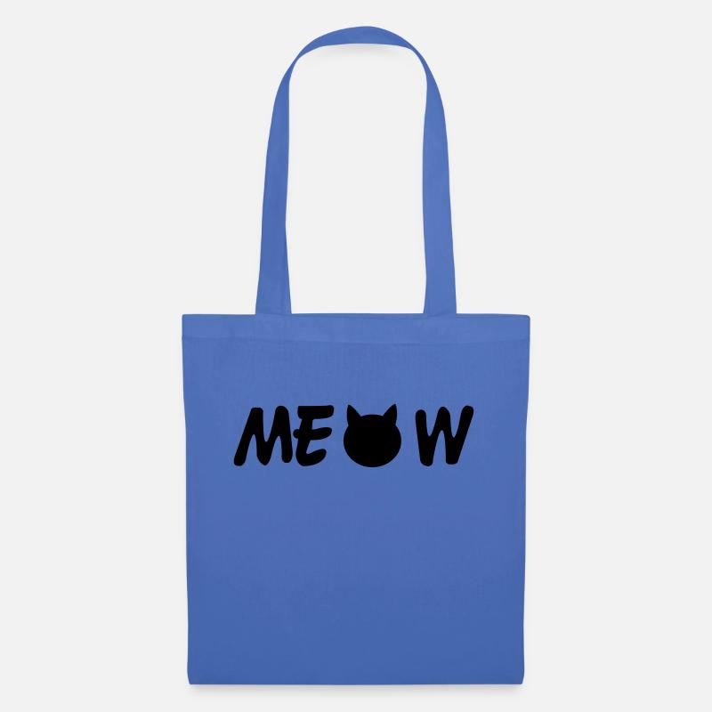 Meow - Stoffbeutel - Hellblau