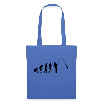 fishing_evolution_001 - Stoffbeutel - Hellblau - Vorne