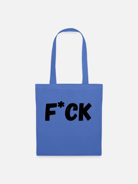 Fuck - Stoffbeutel - Hellblau