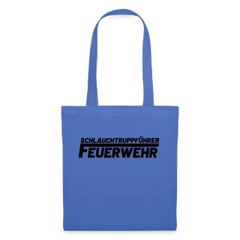 Schlauchtruppführer Freiwillige Feuerwehr - Stoffbeutel - Hellblau - Vorne