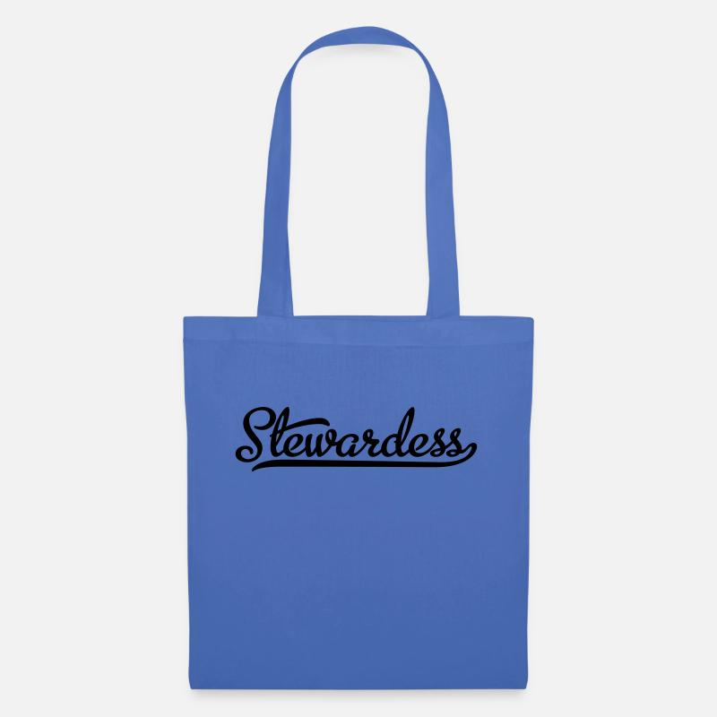 Stewardess - Stoffbeutel - Hellblau