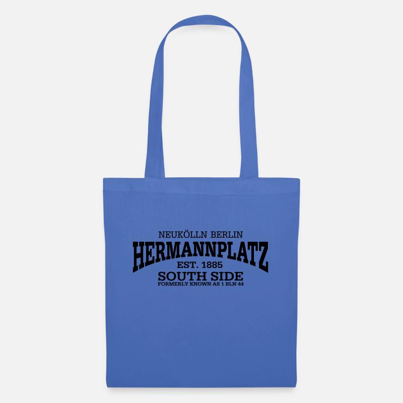 Hermann Platz Berlin Neukölln - Sac en tissu - bleu pâle