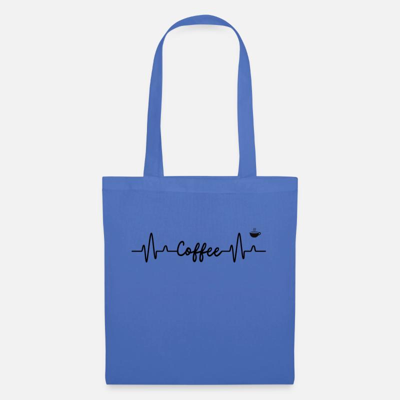 Coffee Lovers - Stoffbeutel - Hellblau