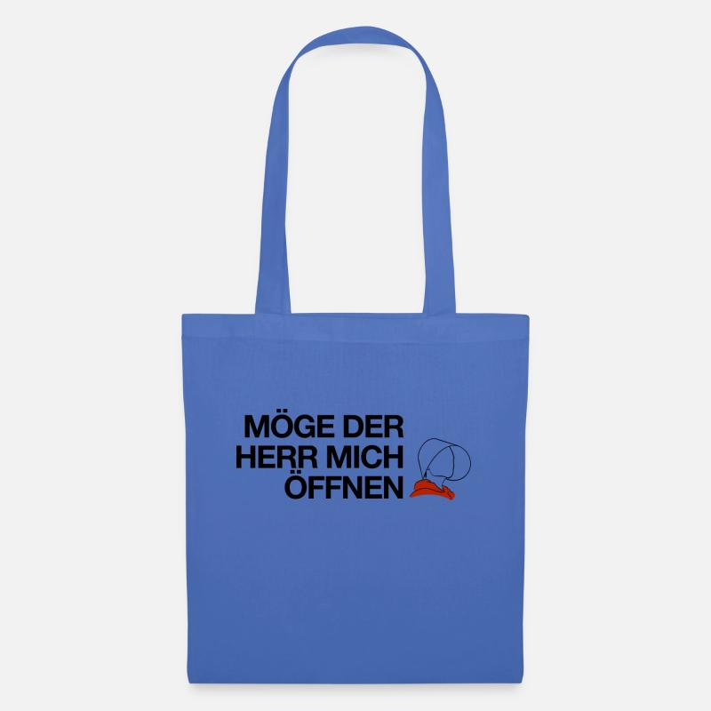 Möge der Herr mich öffnen - Stoffbeutel - Hellblau