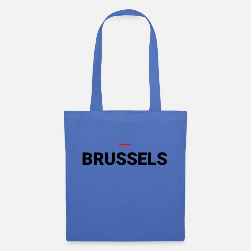 BRÜSSEL - Stoffbeutel - Hellblau