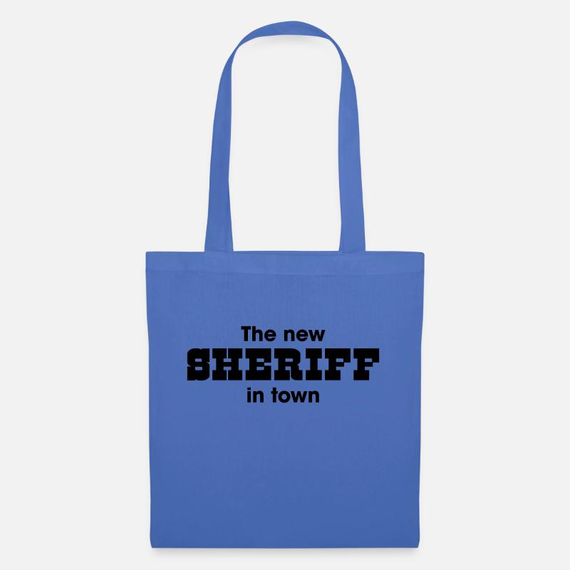 the new Sheriff in town - Stoffbeutel - Hellblau