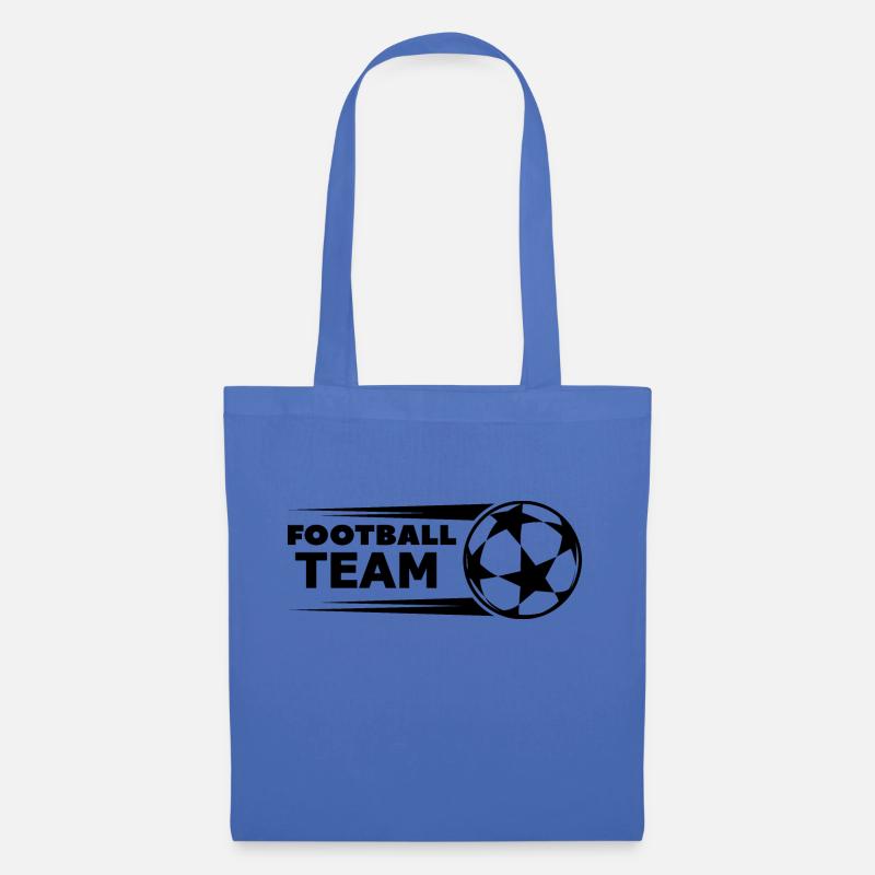Fußball Soccer - Stoffbeutel - Hellblau