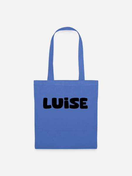 Name - Luise - Stoffbeutel - Hellblau