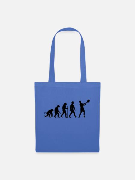 evolution tennis - Stoffbeutel - Hellblau