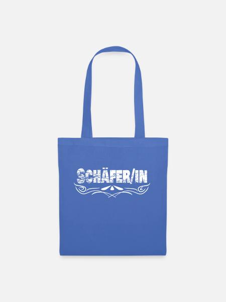 Mein Beruf ist Schäfer Schäferin - Stoffbeutel - Hellblau