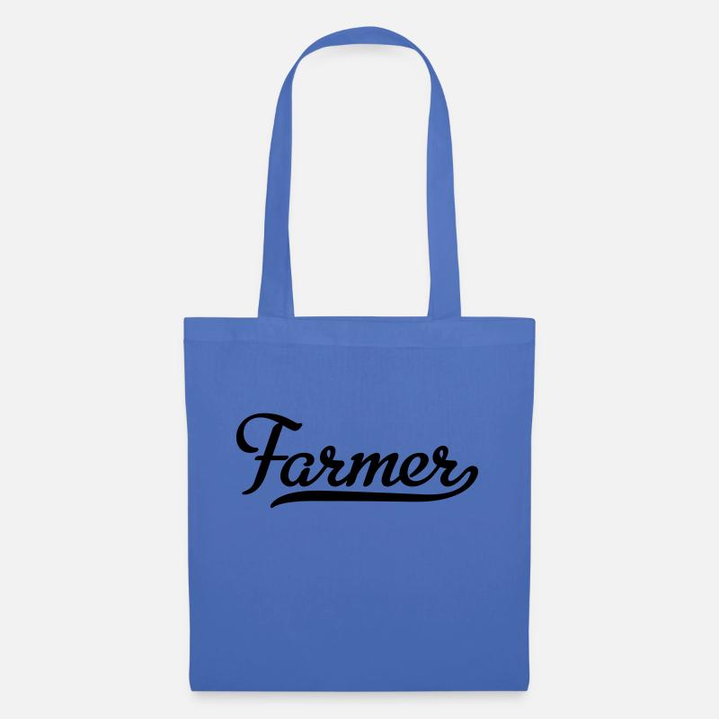 FARMER - Sac en tissu - bleu pâle
