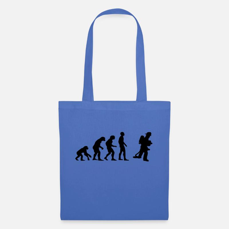 evolution Feuerwehrmann - Stoffbeutel - Hellblau