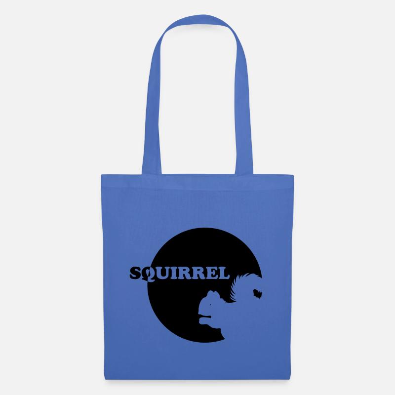 Squirrel Eichhörnchen - Stoffbeutel - Hellblau