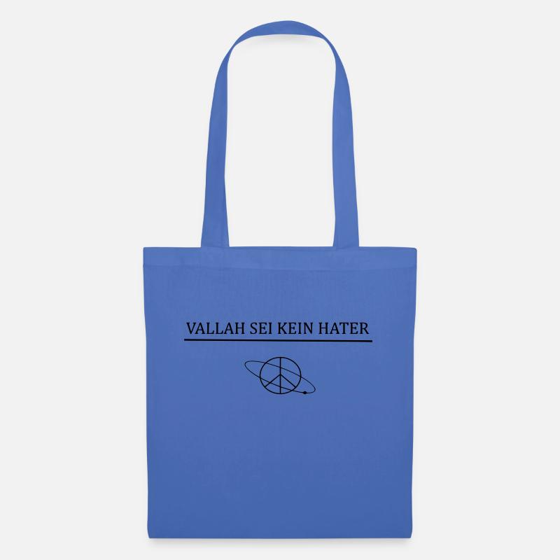 Vallah Sei Kein Hater - Stoffbeutel - Hellblau
