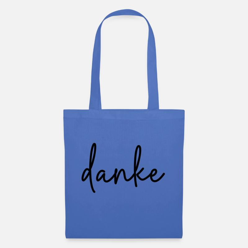 Danke - Stoffbeutel - Hellblau