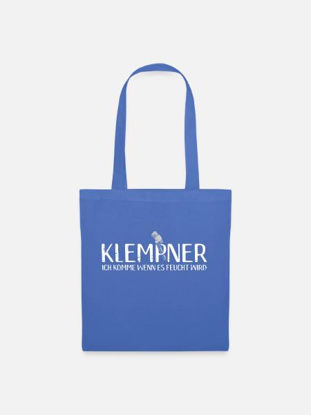Klempner Anlagenmechaniker Installateur Klempner - Stoffbeutel - Hellblau
