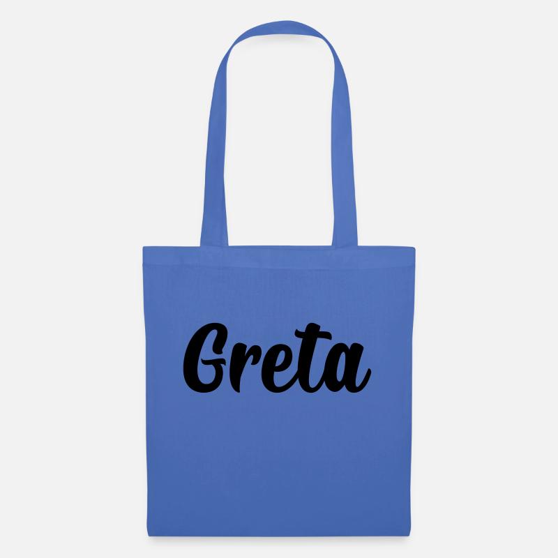 Greta - Stoffbeutel - Hellblau