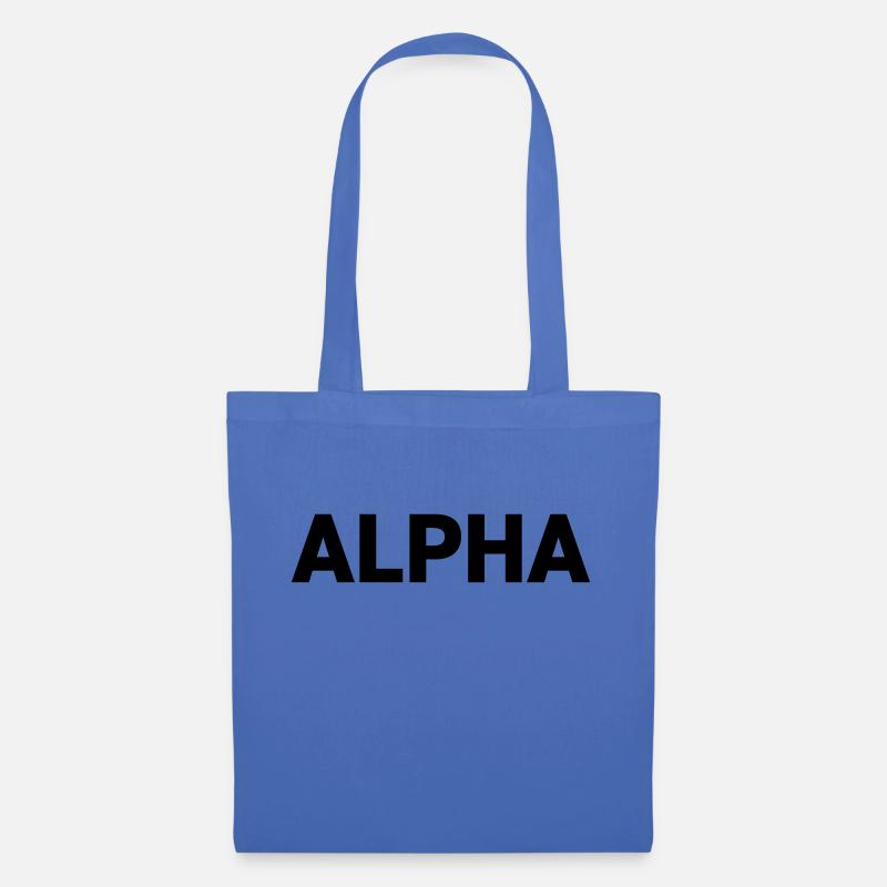 Alpha Dark Pack Rank - Stoffbeutel - Hellblau