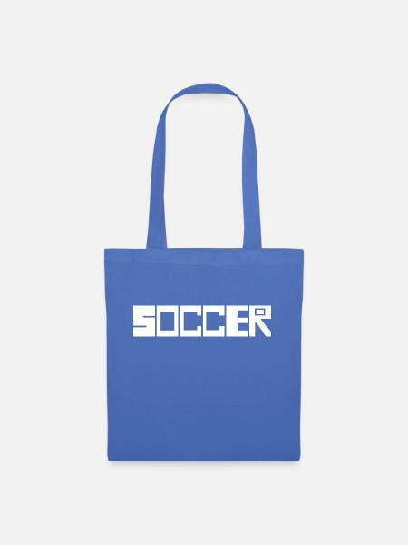 Fußball Soccer - Stoffbeutel - Hellblau